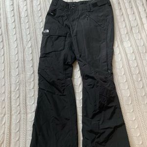 North Face ski snowboard pants, black, size medium